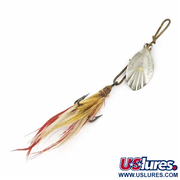 G.M. Skinner 1 Třpytka rotační, nikl/červená, 3,5 g, vroubkovaná, #24500