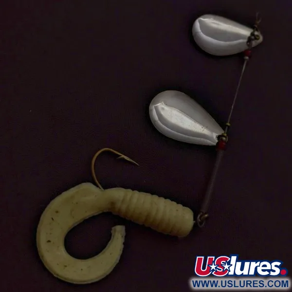 Worth Double Blade Spinner, Nikl, 5 g, Twister, #24502