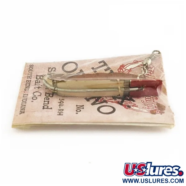 South Bend Trix-Oreno 594 Muškařská nástraha, Stříbro/Červená, 2 g, #24506