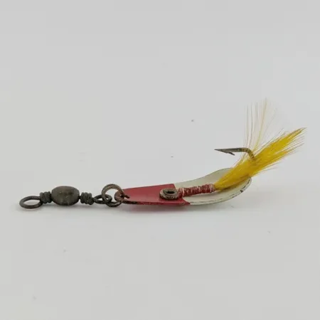 Rex Spoon Weezel plandavka, červenobílá, 1,7 g, peří, #24517