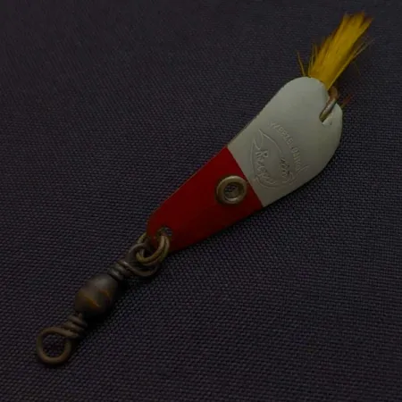 Rex Spoon Weezel plandavka, červenobílá, 1,7 g, peří, #24517