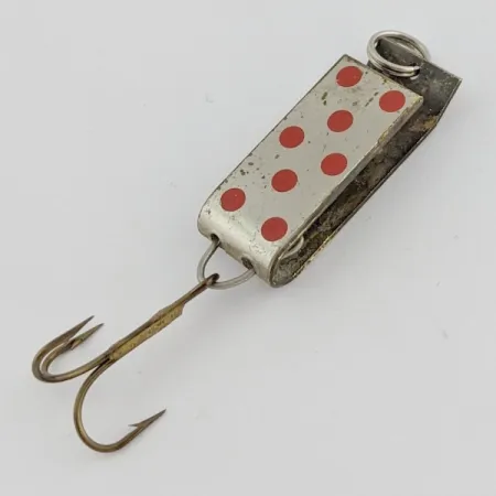 Jake's Lures Lil Jake Plandavka, Nikl/Červená, 9 g, Ohýbané Tělo, #24520