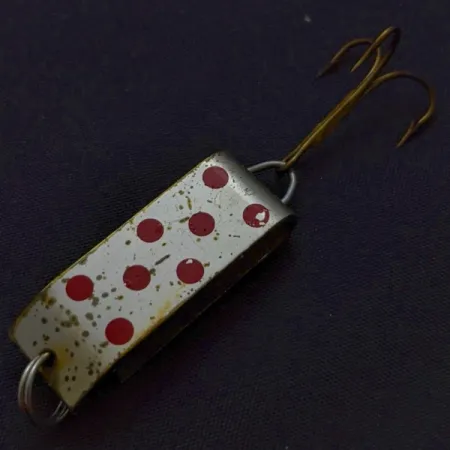 Jake's Lures Lil Jake Plandavka, Nikl/Červená, 9 g, Ohýbané Tělo, #24520