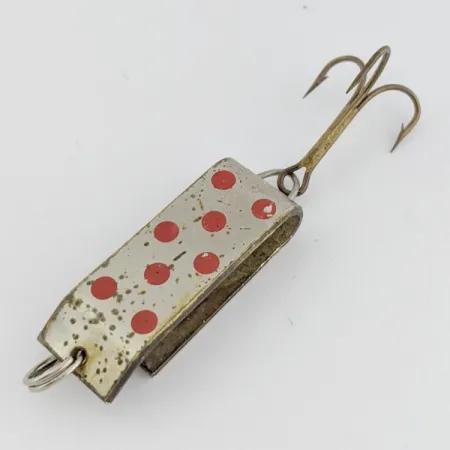 Jake's Lures Lil Jake Plandavka, Nikl/Červená, 9 g, Ohýbané Tělo, #24520