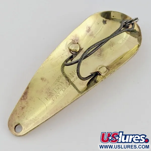 Katch King Weedless Spoon Plandavka, mosaz, 7 g, neváznoucí, #24529