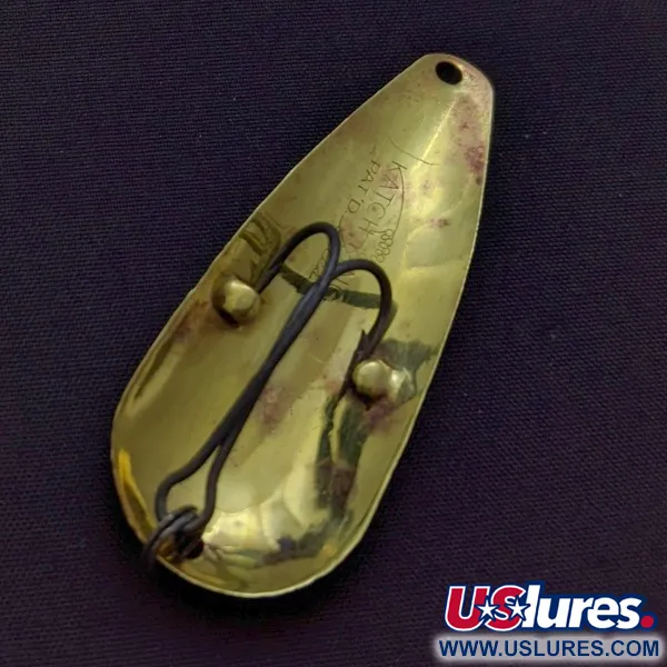 Katch King Weedless Spoon Plandavka, mosaz, 7 g, neváznoucí, #24529