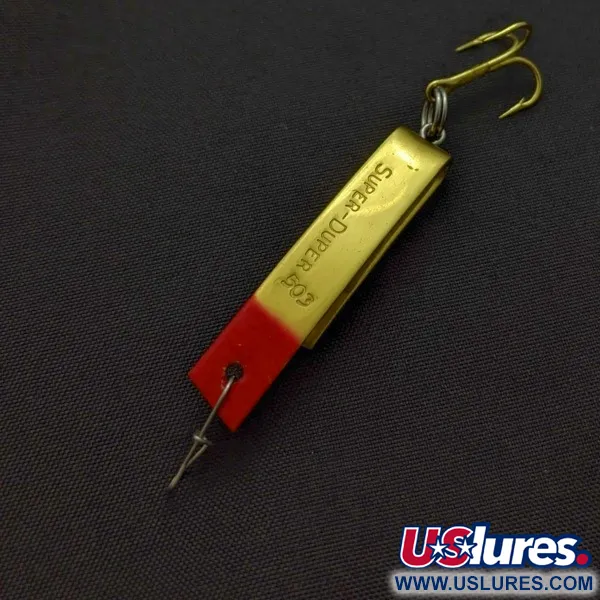 Luhr Jensen Super-Duper 503 Plandavka, Gold/Red, 4.3 g, U-Shape, #24546