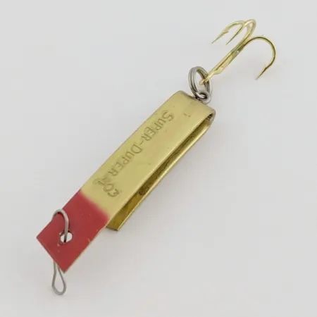 Luhr Jensen Super-Duper 503 Plandavka, Gold/Red, 4.3 g, U-Shape, #24546