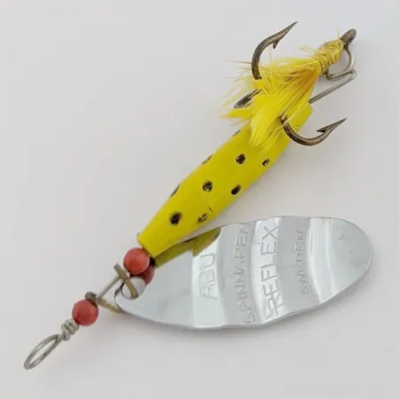 Abu Garcia Spinnaren Reflex Třpytka, Žlutá/Nikl, 7 g, #24553