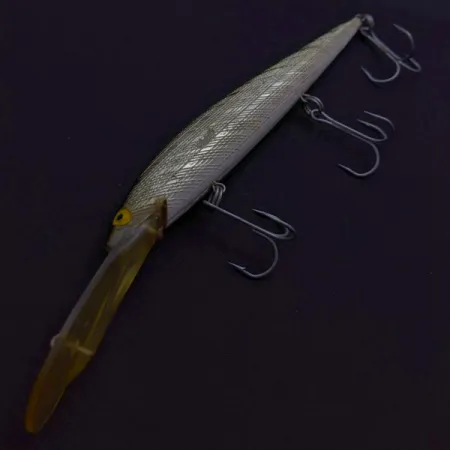 Bill Norman Deep Shiner Minnow Wobler, Silver, 21 g, Hluboký, #24565