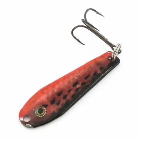 Renosky Bloody Jig Spoon, červená/černá, 12 g, šupiny, #24581