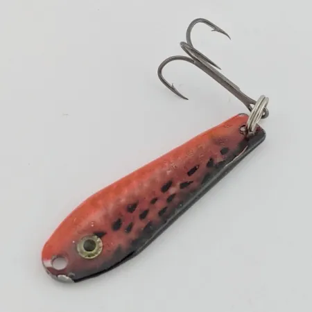 Renosky Bloody Jig Spoon, červená/černá, 12 g, šupiny, #24581