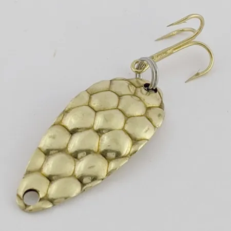 Acme Little Cleo Plandavka, Zlatá, 1/8oz (3.5g), Bublinkový Vzor, #24586