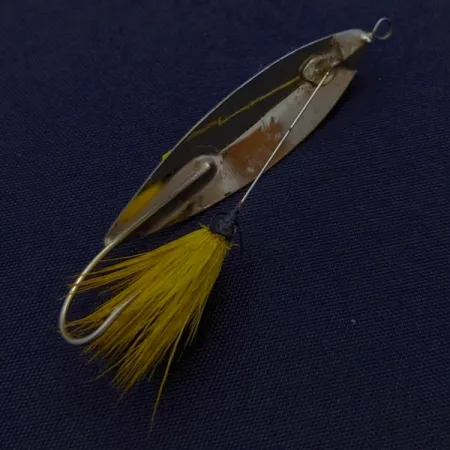 Marathon Weedless Spoon, Zlatá, 6 g, Bucktail, #24597
