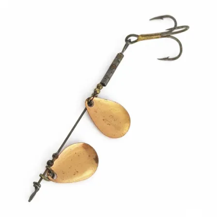 Worth Double Blade Spinner Třpytka, Měď, 1.5 g, Dva Listy, #24603