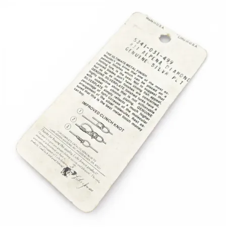 Luhr Jensen Alpena Diamond Plandavka, stříbrná, 4 g, #24610