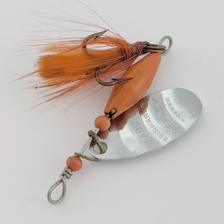 Abu Garcia Spinnaren Reflex Třpytka, Nickel/Red, 4 g, #24622