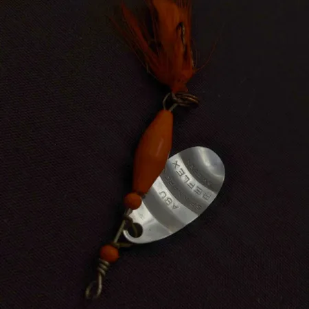 Abu Garcia Spinnaren Reflex Třpytka, Nickel/Red, 4 g, #24622