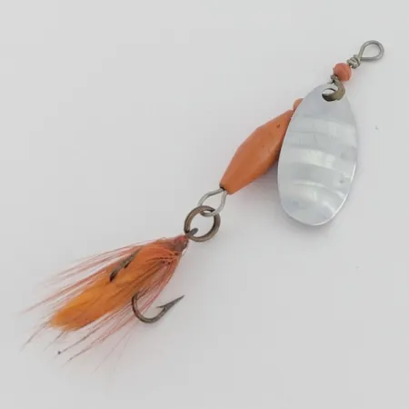 Abu Garcia Spinnaren Reflex Třpytka, Nickel/Red, 4 g, #24622