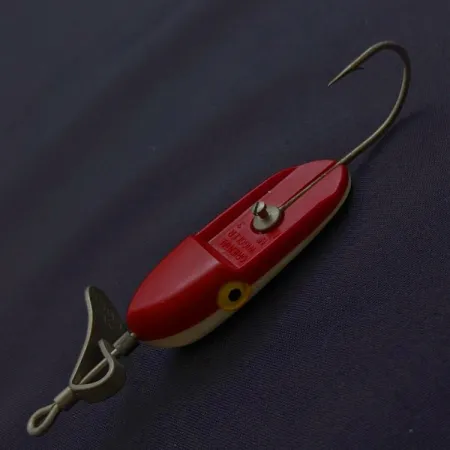 AL. Foss Oriental Wiggler No 4, červená/bílá, 14 g, rotačka, #24641