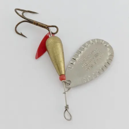 Herter's Perfect Spinner Třpytka, Silver, 7g, Vroubkovaný list, #24651