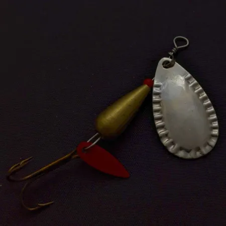 Herter's Perfect Spinner Třpytka, Silver, 7g, Vroubkovaný list, #24651