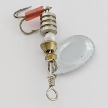 Třpytka South Bend Spinner, Nikl, 2.7g, Červená Bužírka, #24673