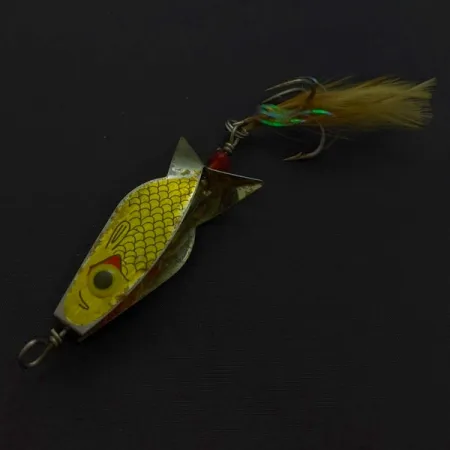 Třpytka Mack's Hummbait, nikl/červená, 9g, s křidélkem, #24676