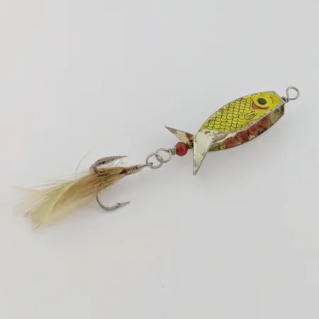 Třpytka Mack's Hummbait, nikl/červená, 9g, s křidélkem, #24676