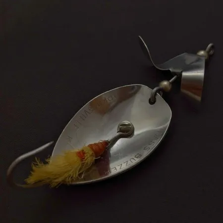 Třpytka Brown's Bass Buzzer, Nikl, 17g, Bucktail, #24682