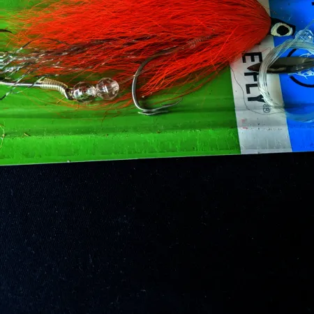 Montáž Eppinger Devle Fly, Červená/Bílá/Nikl, Bucktail, #24699