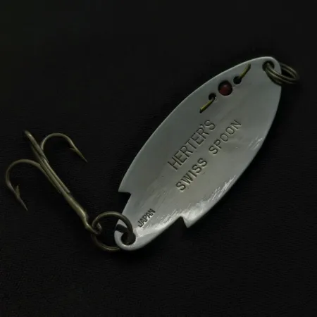 Plandavka Herter's Swiss Spoon, Nikl, 7g, Červený Korálek, #24721