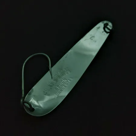 Luhr Jensen Flutter Spoon 44 Plandavka, Nikl, 4 g, Vintage, #24737