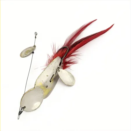 Heddon Queen Stanley Spinnerbait, Nikl, 14g, Červené Peří, #24741