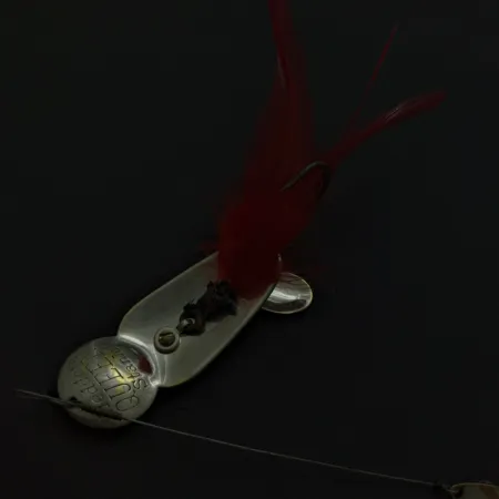 Heddon Queen Stanley Spinnerbait, Nikl, 14g, Červené Peří, #24741