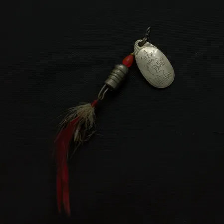 Třpytka Heddon HEP 1, nikl, 3.6 g, péřový trojháček, #24746