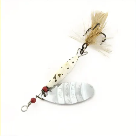 Abu Garcia Spinnaren Reflex třpytka, Nikl/Bílá, 7 g, #24755