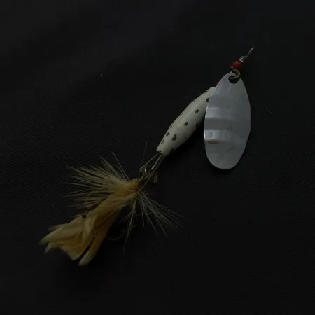 Abu Garcia Spinnaren Reflex třpytka, Nikl/Bílá, 7 g, #24755