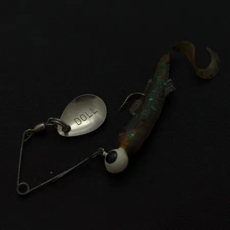 Doll Spinnerbait Spinnerbait, nikl/bílá, 4g, twister, #24767