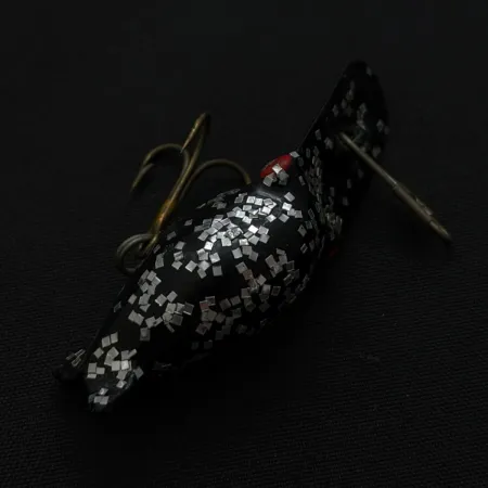 Eddie Pope Hot Shot wobbler, černý se třpytkami, 1.5 g, #24774