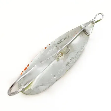 Vintage Johnson Silver Minnow Weedless, Zelená/Oranžová, 9 g, #25191