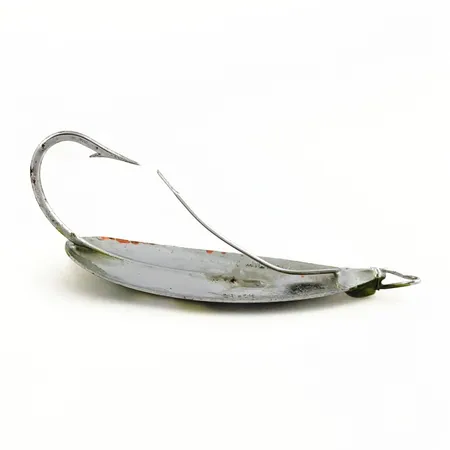 Vintage Johnson Silver Minnow Weedless, Zelená/Oranžová, 9 g, #25191