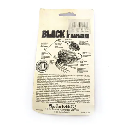 Blue Fox Black Flash Spinnerbait, Chartreuse, 14g, Chrastítko, #25197