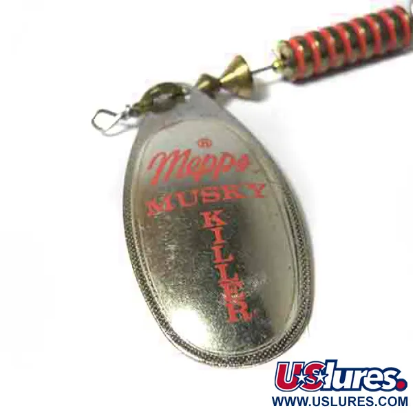 Mepps Aglia 5 Musky Killer Steel Třpytka, Ocel/Mosaz, 16g, #0016