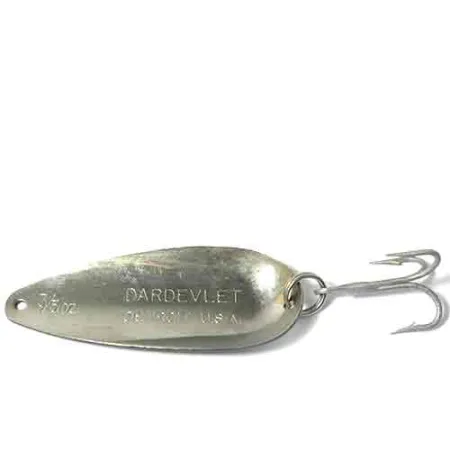 Eppinger Dardevlet Plandavka, Bílá / Černá, 22g, Logo hlavy ďábla, #0026