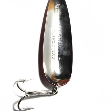 Eppinger Dardevle Plandavka, Červená / Bílá, 28g, Ražba Detroit, #0062