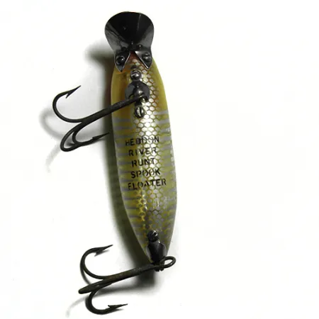 Heddon River Runt Spook plovoucí, Žlutá/Pruhy, 12g, Vintage, #0128