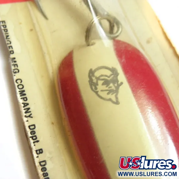 Dardevle Eppinger Třpytka, Červená / Bílá, 28g, Klasická, #0178