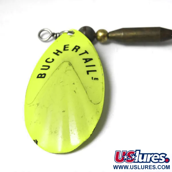 Joe Bucher Buchertail Třpytka, Fluorescent Green, 33g, Bucktail, #0205