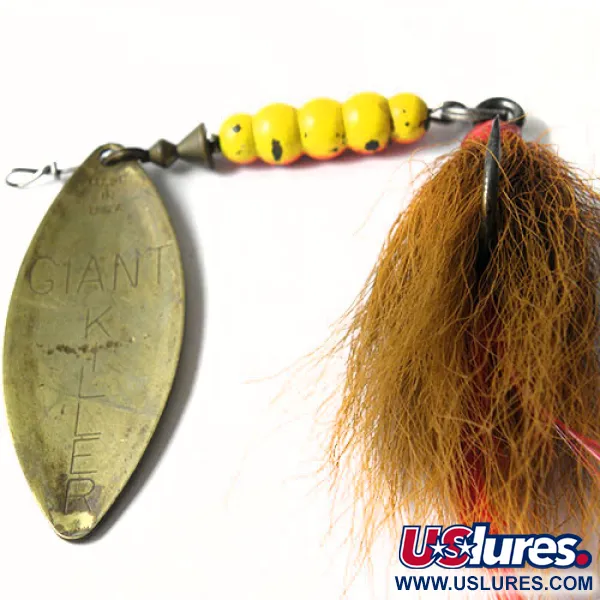 Mepps Giant Killer Třpytka, Mosaz, 30g, Bucktail, #0211